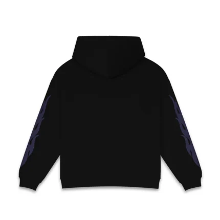 CHOPPER FLAMES ZIP UP HOODIE f