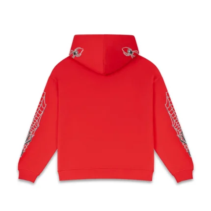 RED WIDOW ZIP UP HOODIE f