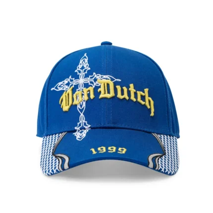 Truckstop 6 Panel Hat Blue