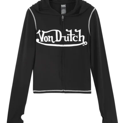 VON DUTCH ROXY TOP BLACK f