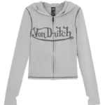 VON DUTCH ROXY TOP GREY