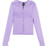 VON DUTCH ROXY TOP PURPLE