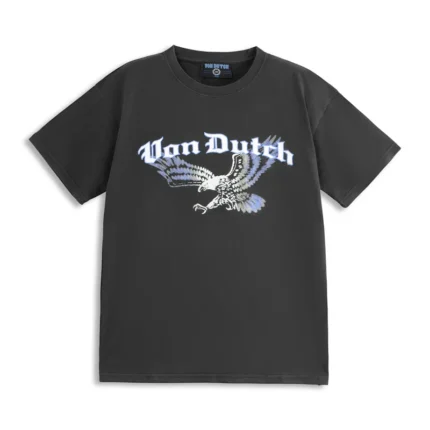 Von Dutch Eagle Tee Black